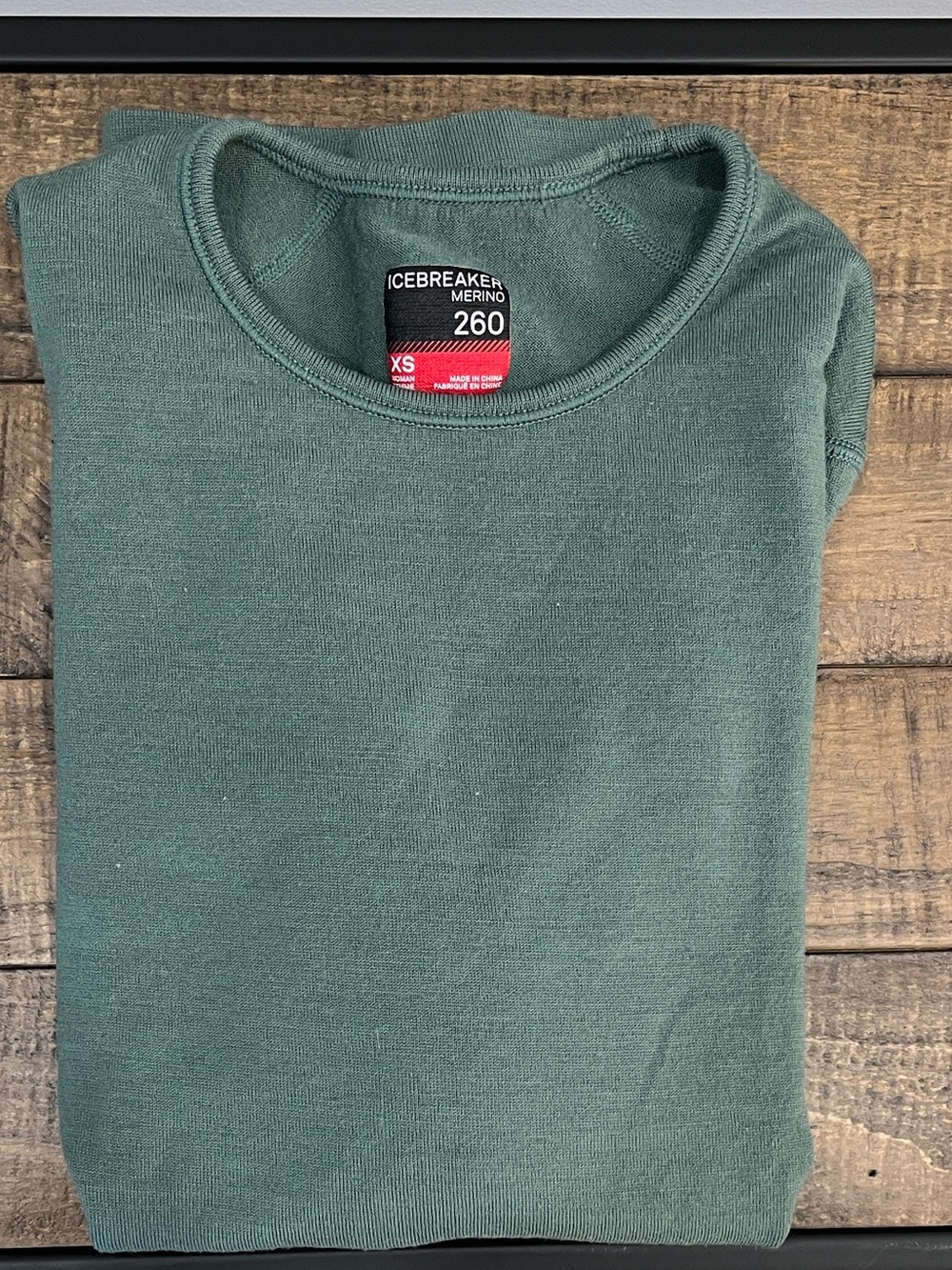 Icebreaker Men’s Crew Tee in Deep Green